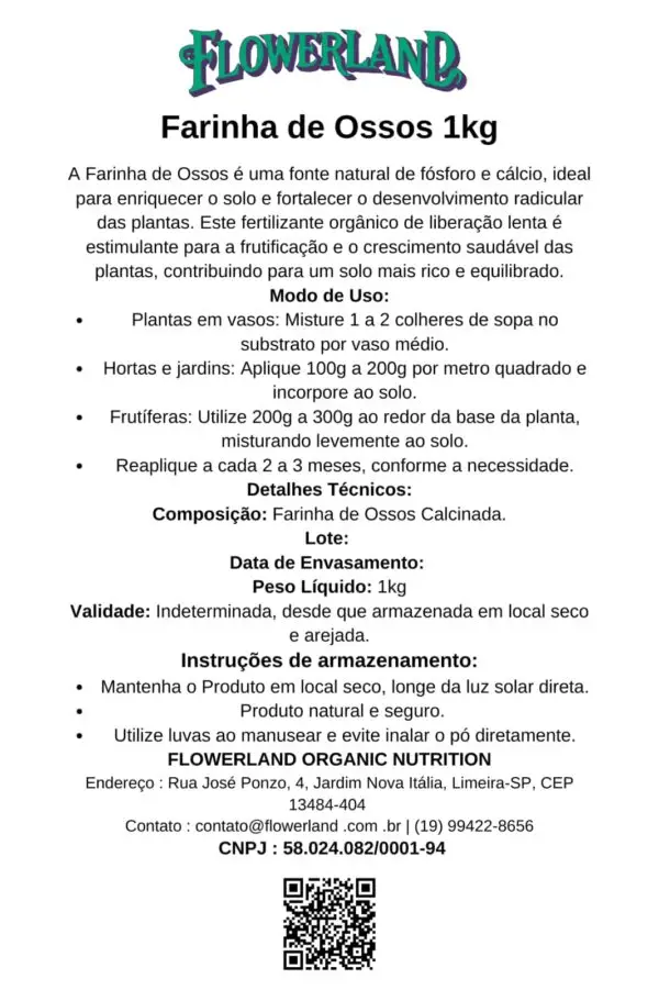 Farinha de ossos 1kg - Image 2